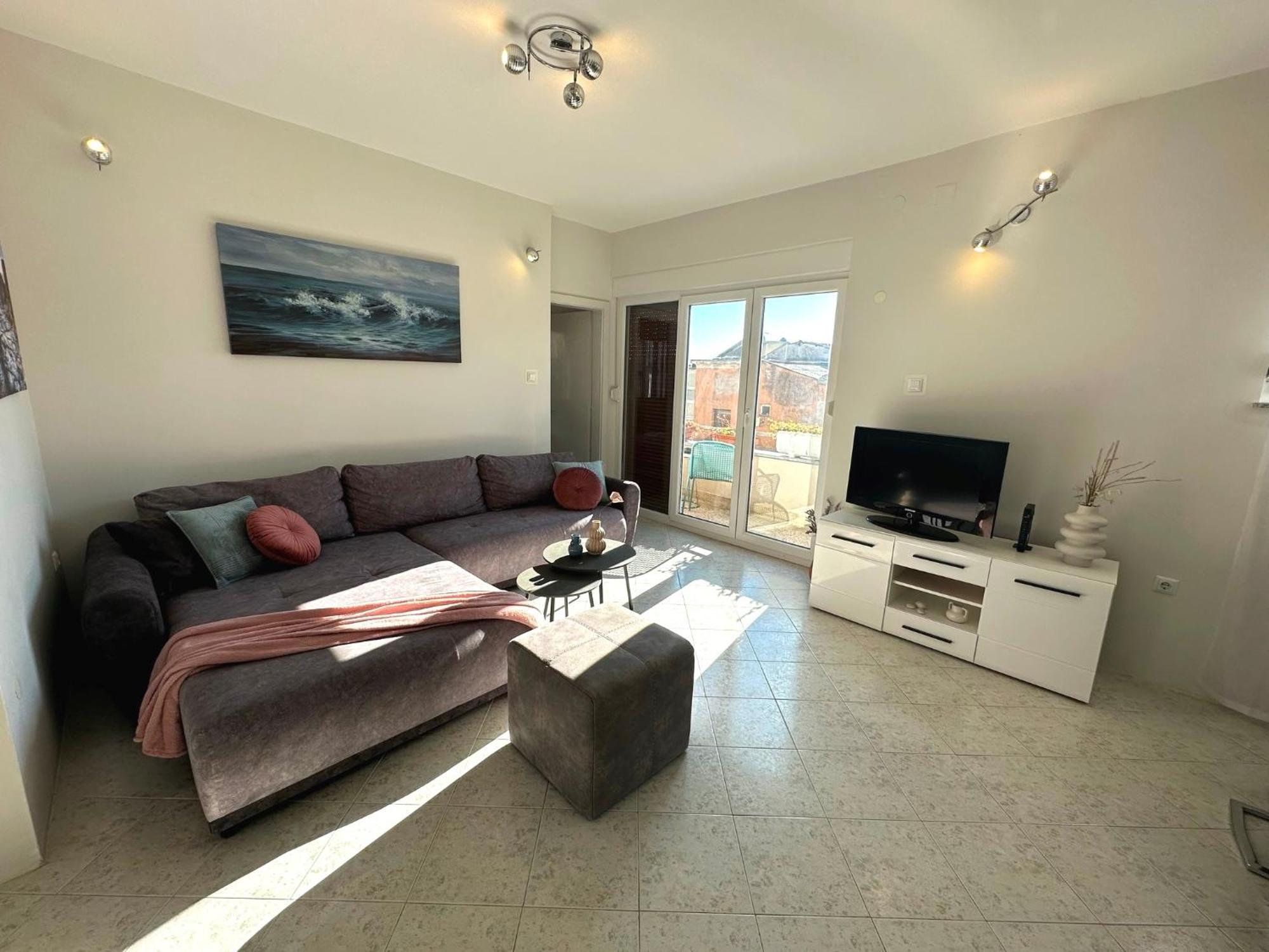 Spacious 3Bdr App In Center "Sunny Bayside" 扎达尔 外观 照片